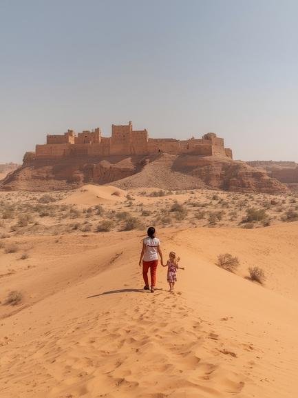 Travel guide for Morocco desert with kids