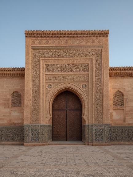 Meknes famous gate